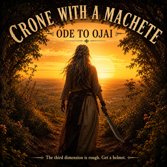 Crone with a Machete ~ Ode to Ojai