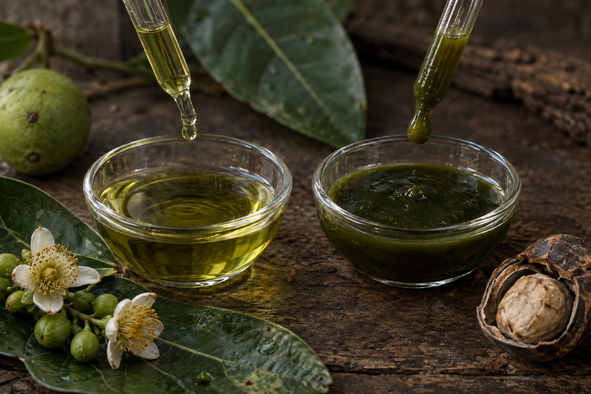 Taman the deep green balm on the blog