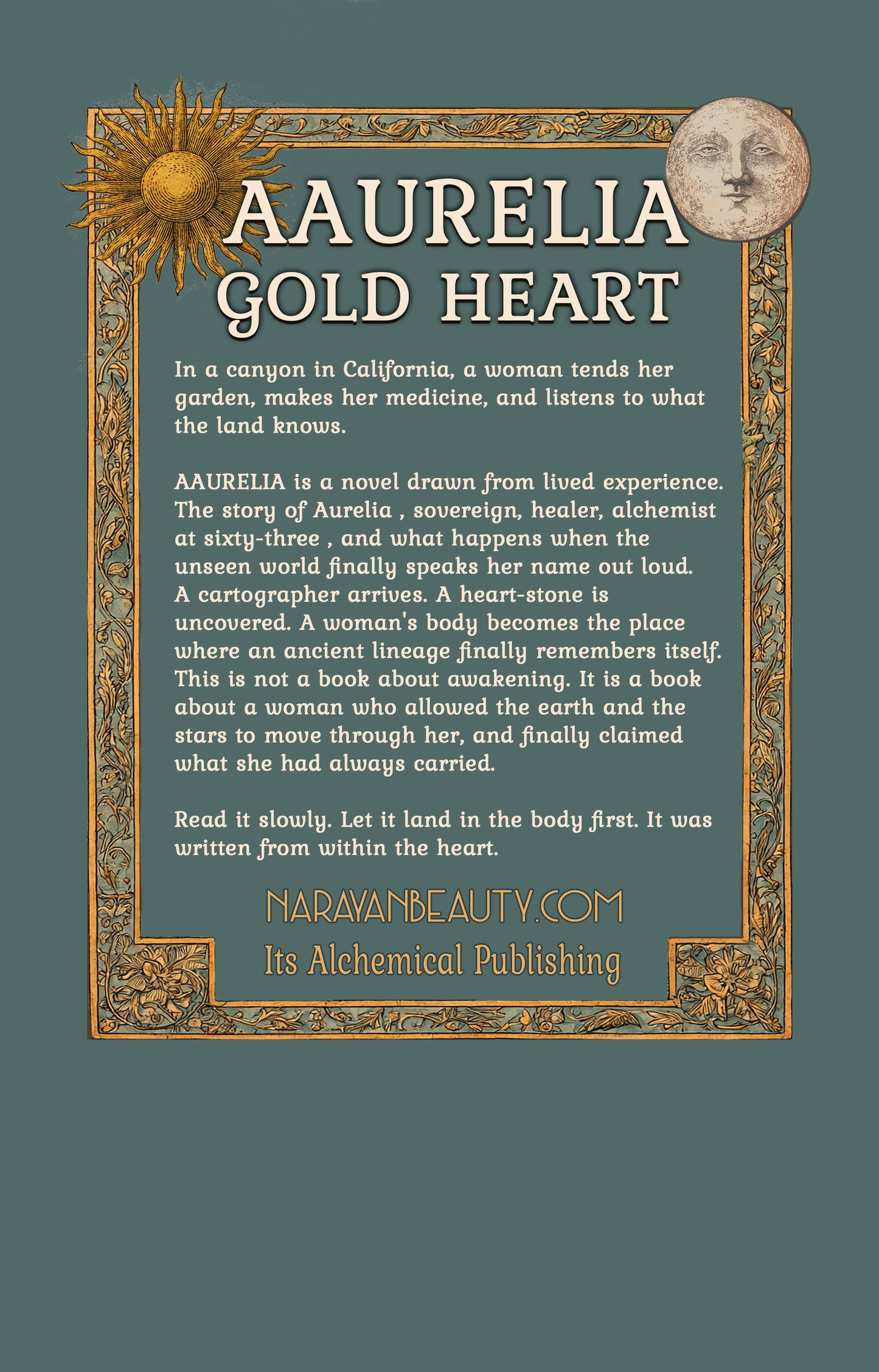 AAurelia Gold Heart, Hard Cover