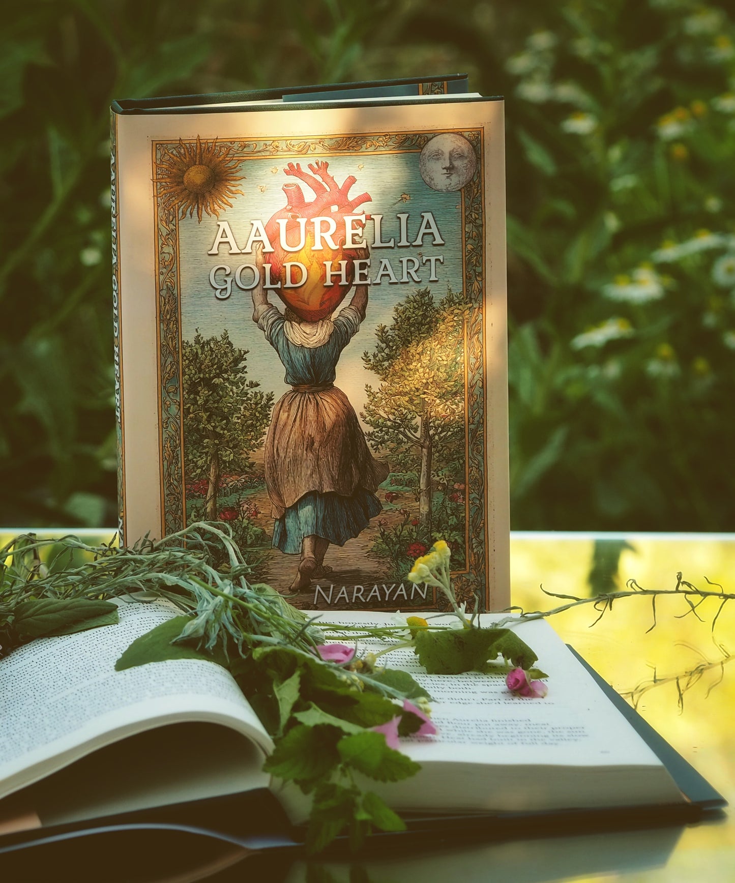 AAurelia Gold Heart, Hard Cover